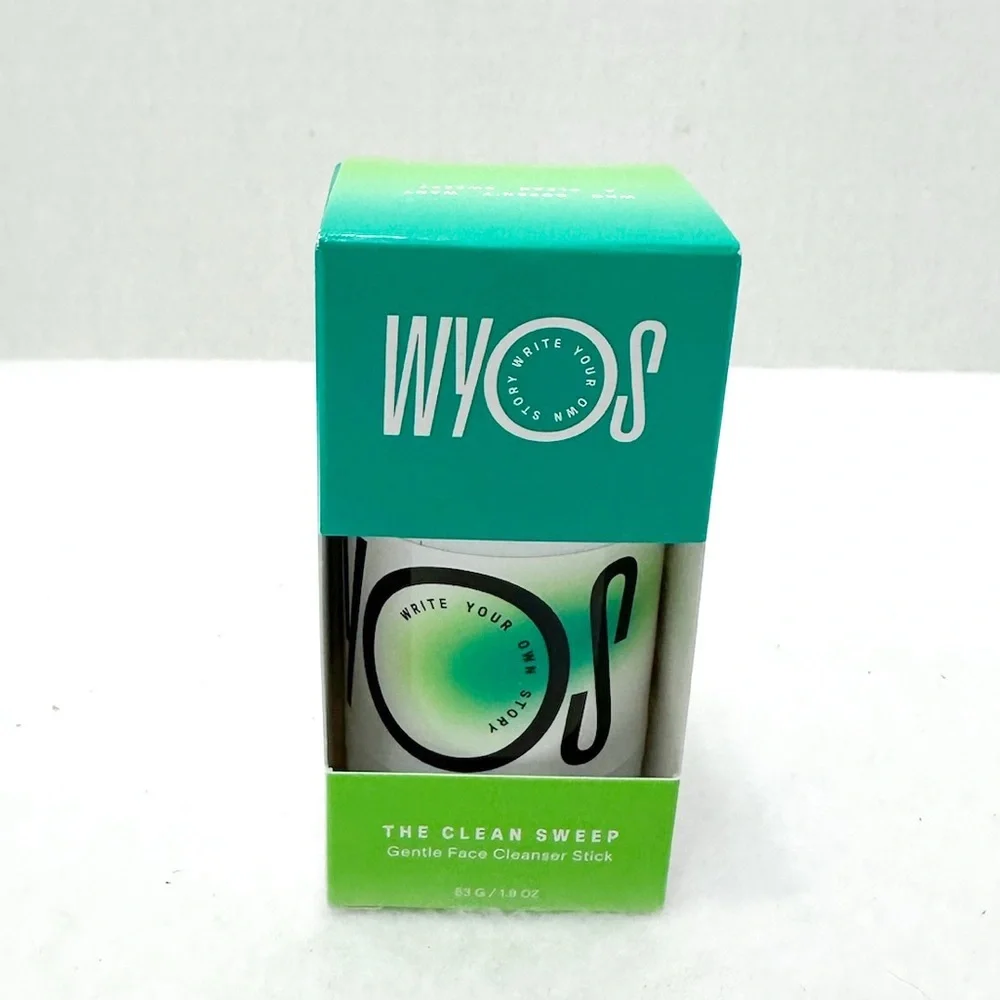 NIB WYOS Gentle Face Cleanser Stick | The Clean Sweep